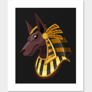 Anubis Diety (Egypt) Posters and Art
